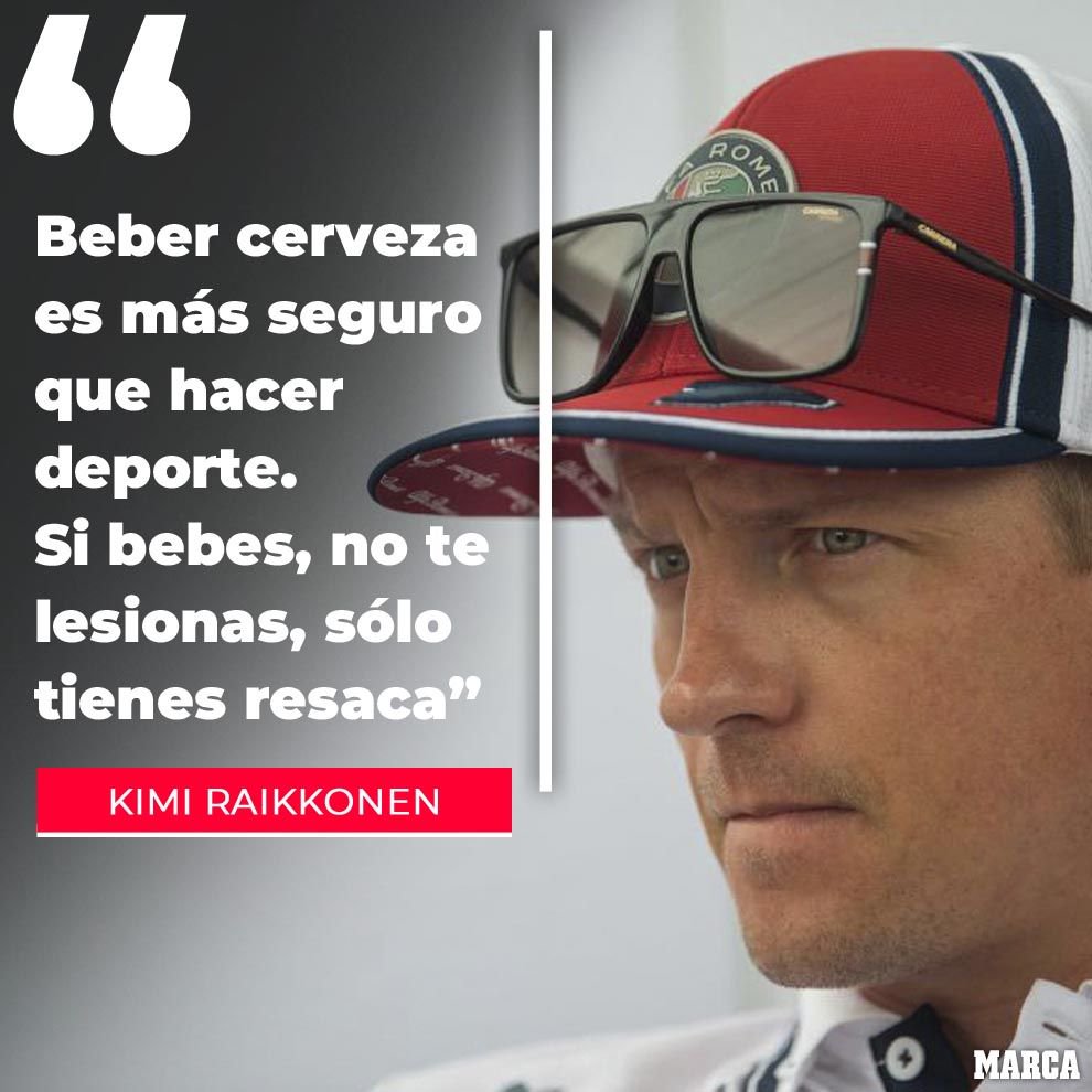 marca's tweet photo. 🗣️ Raikkonen, en estado puro... https://t.co/hFIxOcBc46 #F1 https://t.co/e2Knn2x4bX