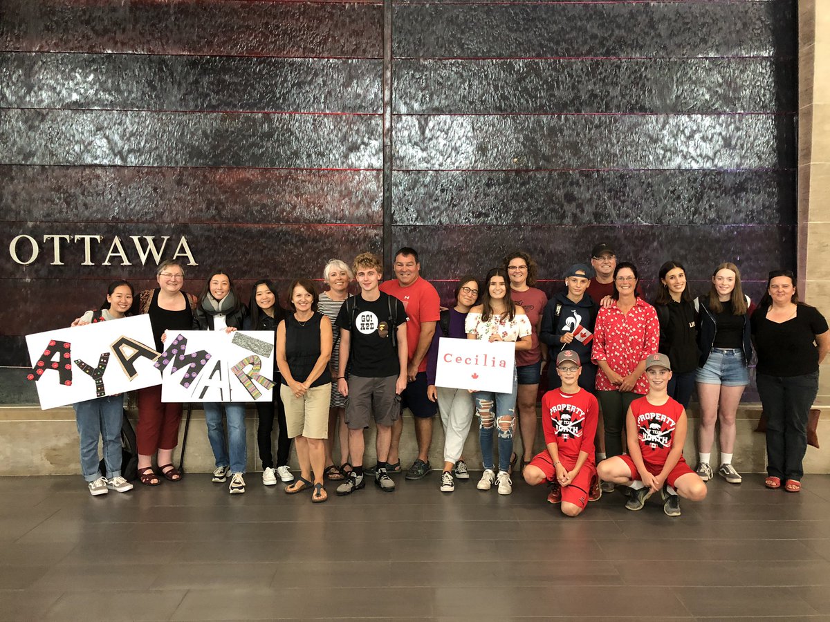 some of the <a href="/YesCanada/">Canada</a> exchange students staying in @rcdsb this year!