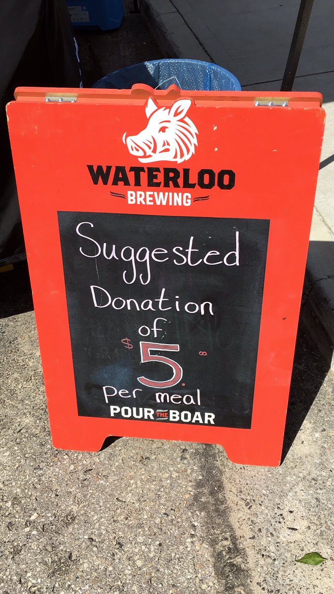 magic1061's tweet image. Waterloo Brewing  Summer Charity BBQ 🍗 #broiling meals for 5$ donation towards #humanesocietywaterloo