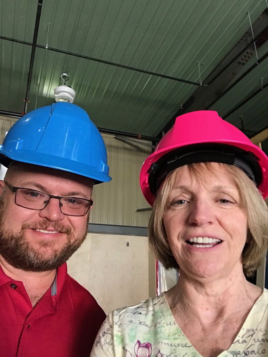 CathyViva's tweet photo. Checking out all the work completed at school sites over the summer months https://t.co/NDqEe6Q9I1
