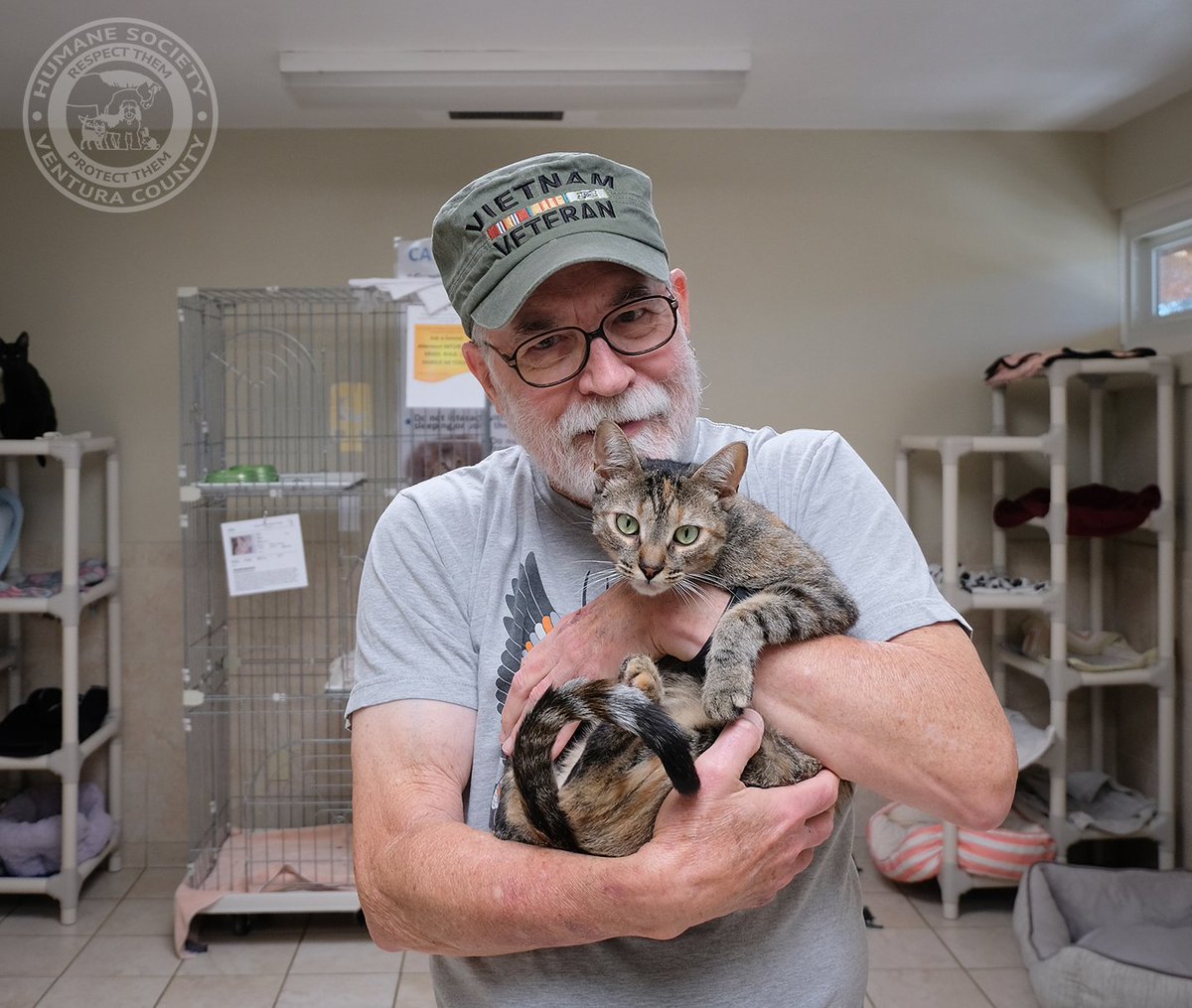 humanesocietyvc's tweet photo. Thank you Kerry for adopting cute little Carol! #cat #adopt #sheltercat #hsvc #adoptdontshop https://t.co/7EVG0G0rkE