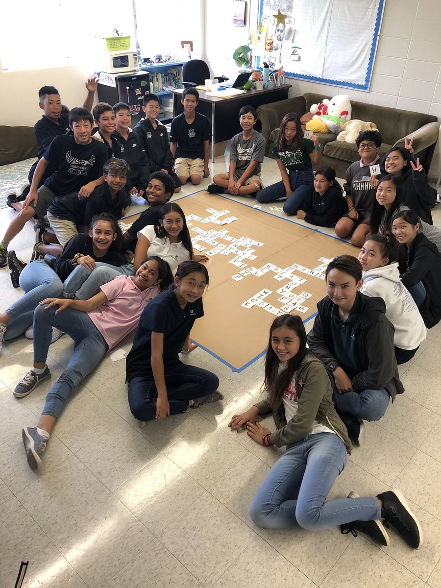 iteachcarlyi's tweet photo. 45 minutes. 23 kiddos. 3 winners. Many mini vocabulary lessons. Ibaragrams was a success! 🤙@midpac #midpacific https://t.co/eJMlbGPfPn