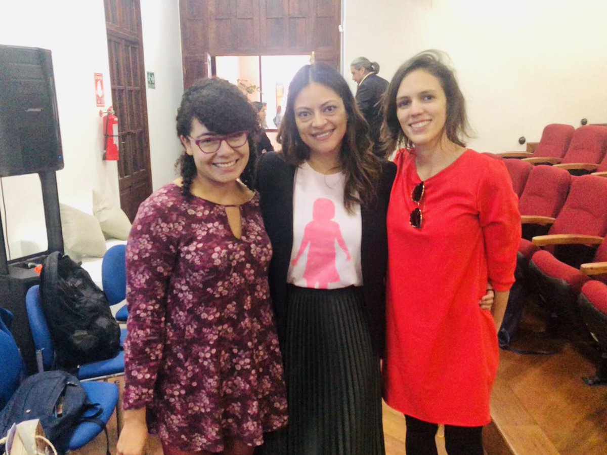 smontenegrom's tweet photo. Un panel de mujeres sobre datos y derechos humanos con @marsebu @GinaRivers90 y mi hermosa playera de @datasketch
#Condatos2019 https://t.co/doOUb5yXKi