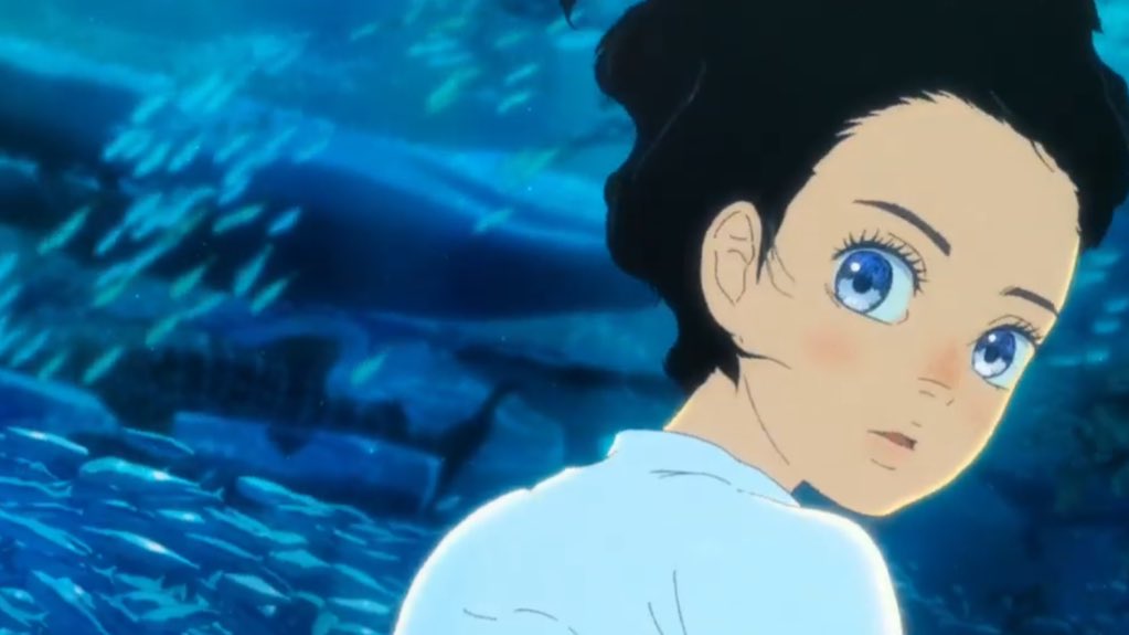 аниме дитя моря сора. аниме дитя моря сора. дитя моря мультфильм 2019. дети моря / kaijuu no kodomo, 2019. дитя моря аниме англад.