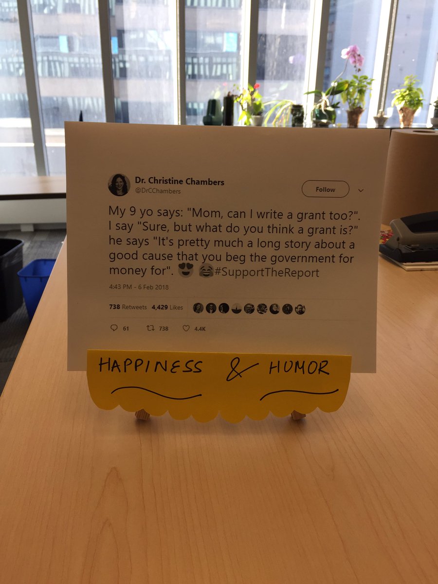 AllisonCrehore's tweet photo. Sharing the wisdom of @DrCChambers son today #researchhumour #kidssaythedarndestthings https://t.co/rT9wBSlpDj