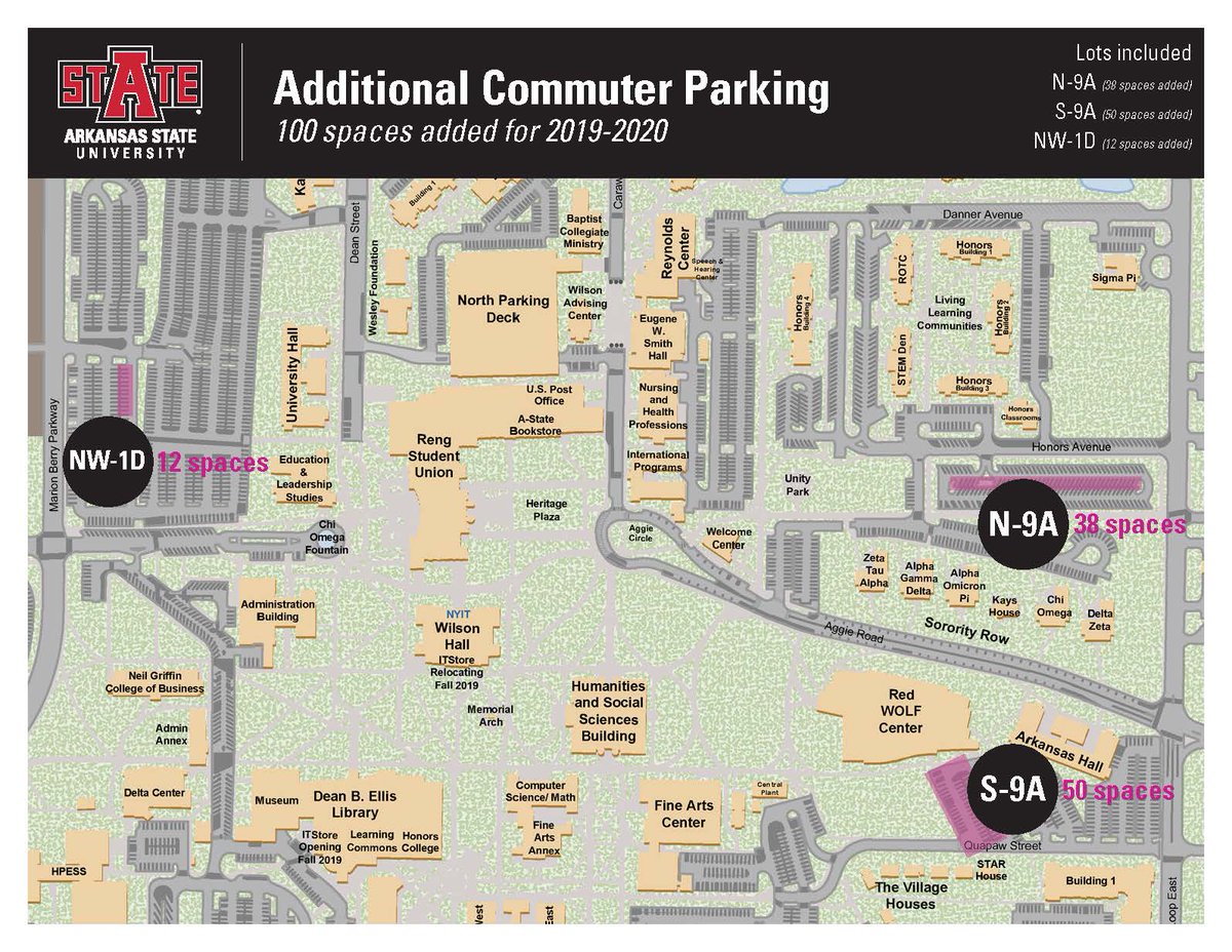 A-State Parking tweet media