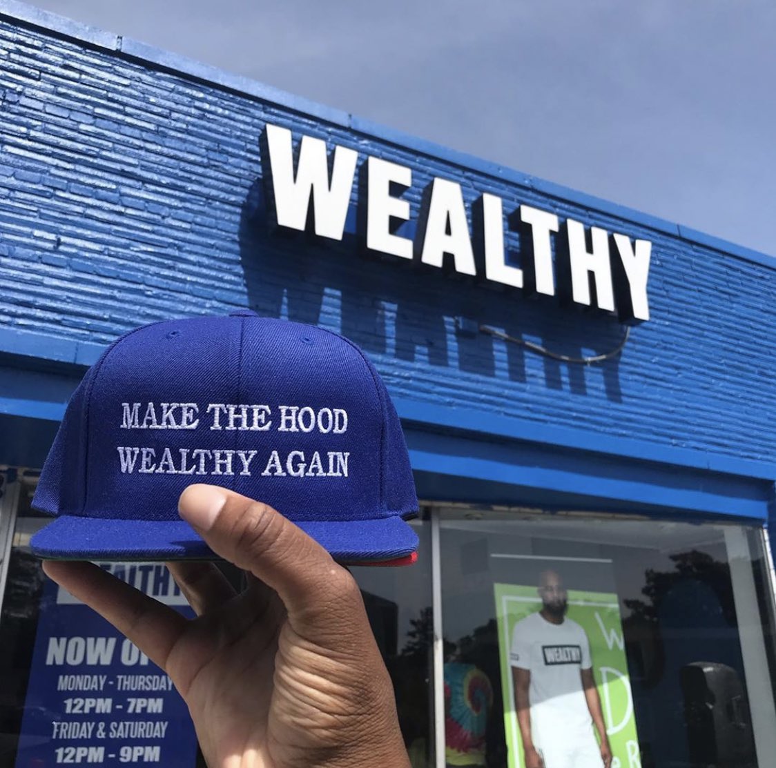 BaldJesusFareal's tweet photo. 🔥 Big Collab Alert! S/O To @fairo_rafa! 

“Make The Hood WEALTHY Again!”

Available Now At @TheWealthyStore https://t.co/FwDGSaePsw