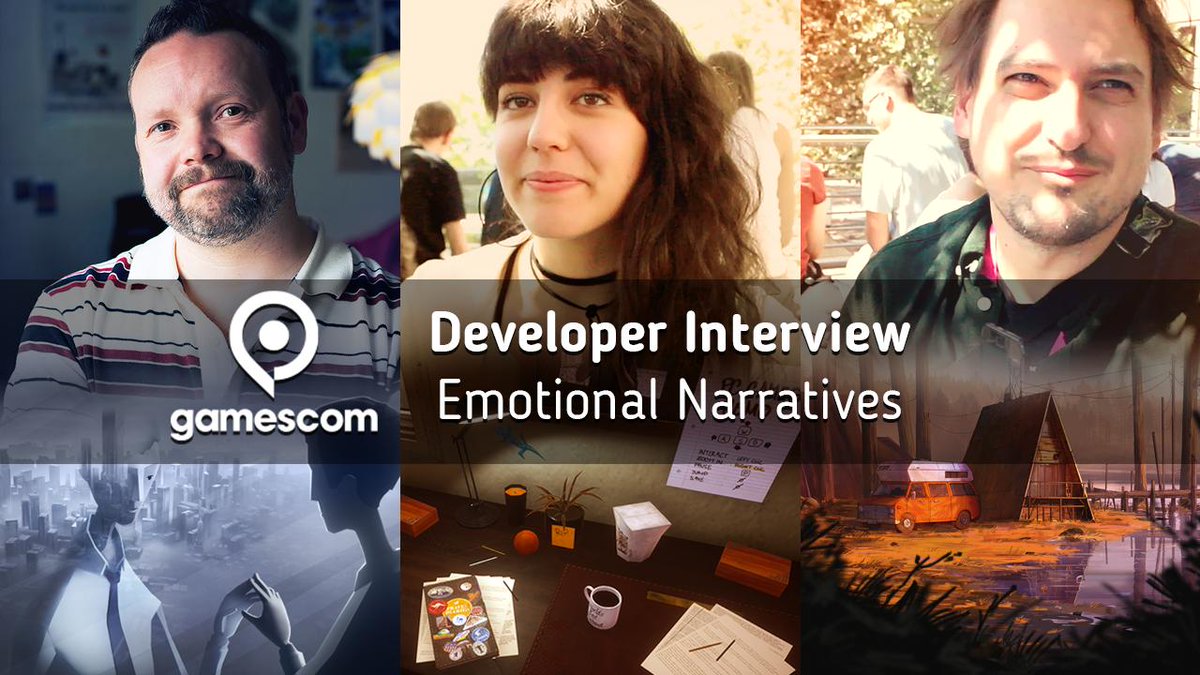 sareptastudio's tweet photo. The interview is out!
Listen to @krillbite @tweetingwoods & @NaravenGames talk about making emotional narratives at #gamescom !
https://t.co/WXFVTZul15
#indiedevs #indiegames #gamers #emotional #games #mosaic #resort #answerknot #pc #devcom #narrative #youtube #interview https://t.co/JDQfddeS5X