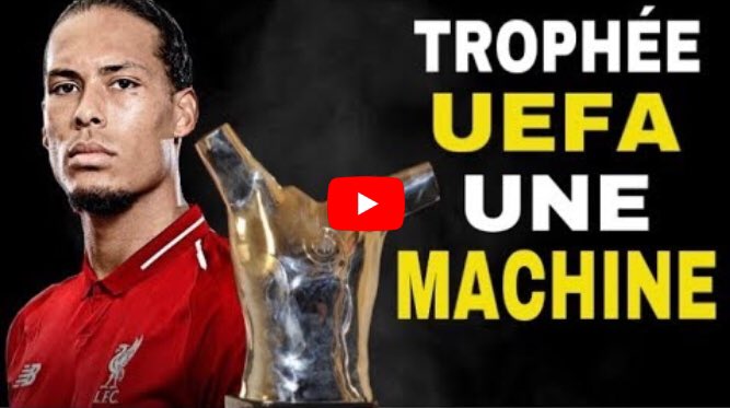 _NewsFootball__'s tweet photo. 🔥Van Dijk trophée UEFA 🔥vidéo ➡️ https://t.co/lz53gsIijx. —————————————————#VanDijk #VirgilVanDijk #virgil #UEFAawards #uefa #UEFA #Messi #Ronaldo #trophe #PremierLeague #vote #football #foot https://t.co/THPTQMJIm3