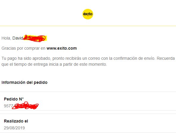 DavidCZW10's tweet photo. Los señores @almacenesexito Incumplen con promociones, publicidad engañosa @sicsuper por favor  su colaboración  con este caso. #ElExitoNoCumple. No cumplen con lo que ofrecen por internet @CaracolTV @rcnradio @CanalRCN @NoticiasUno @Citytv @CanalCapital @VickyDavilaH https://t.co/0TtqBIZRgm