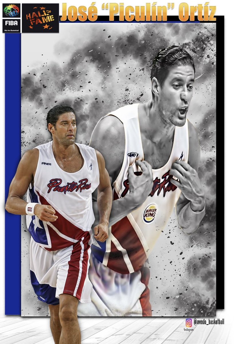 Mund0Basketball's tweet photo. Felicidades al Nuevo Inmortal del Salón de la Fama de FIBA 🐐Piculín Ortíz #piculin #pr #fiba #halloffamer https://t.co/EjzViAQT7q