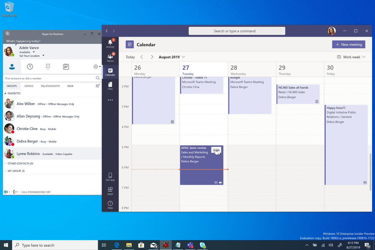 Announcing the general availability of Meetings First, a configuration designed for Skype for Business Server customers who want the innovative meetings experience in #MicrosoftTeams. Read more here: msft.social/wRmzod