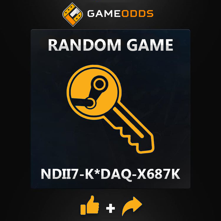 Next Steam key 💎⠀
To get a game, you must guess the character we hid and type it on Steam in "Add Game" -> "Activate product on Steam" 🎁⠀
⭕️You want more? ⭕️⠀
💎Like &amp; Retweet. 1 Key added every 100 likes ! FOLLOW US!
#gameodds #gameoddsgg #freegamekeys #freegame