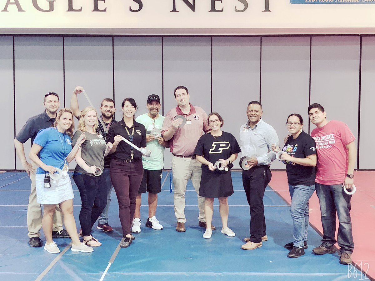 HorizonMiddle's tweet photo. After an awesome week of celebrating college & careers, our team has assembled to begin hurricane shelter prep! #checkOutOurCollegeShirts #DorianWeAreReady #collegeWeek19 #SDOCGoodtoGreat @Osceolaschools https://t.co/WcrYqbXh1S