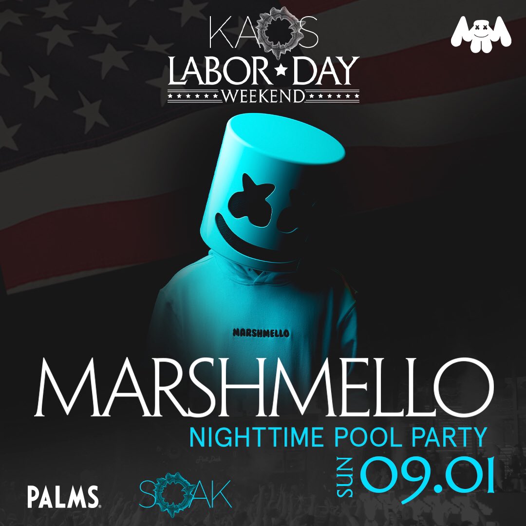 marshmello's tweet photo. let’s dance Vegas 🕺 https://t.co/OG7vHBMh75 https://t.co/tTBJATyH92