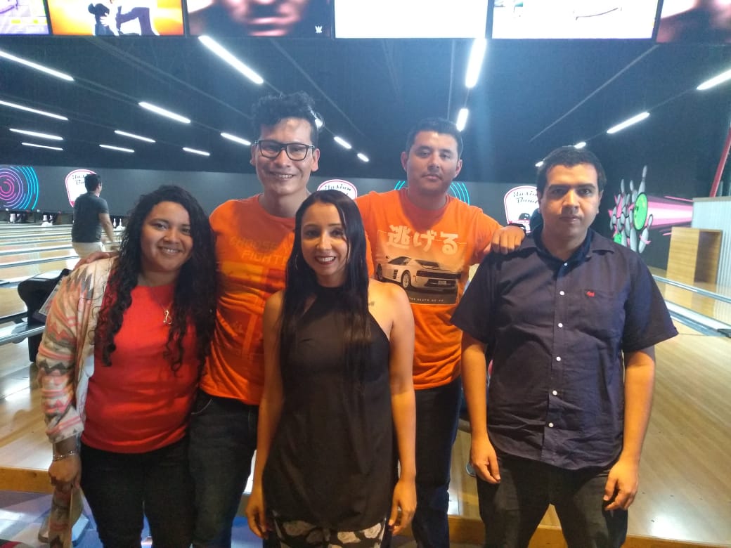 IntersysM's tweet photo. We went bowling for our August #FunEvent! It was a great opportunity for #teambuilding fun outside of the office! Congrats to the winners, btw!! #EatDrinkBowl https://t.co/kVcqdyDvg2