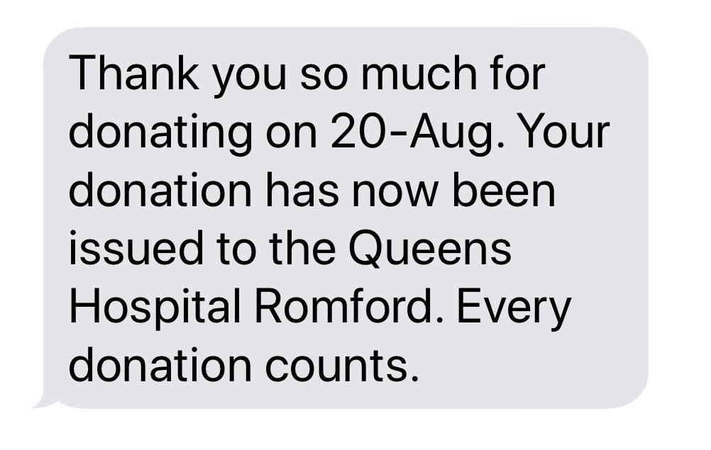 Tom_Gayle's tweet photo. Iโve got a text!
My pleasure @GiveBloodNHS
#GiveBlood #RoBlood ๐ https://t.co/FQdrNq4g7d
