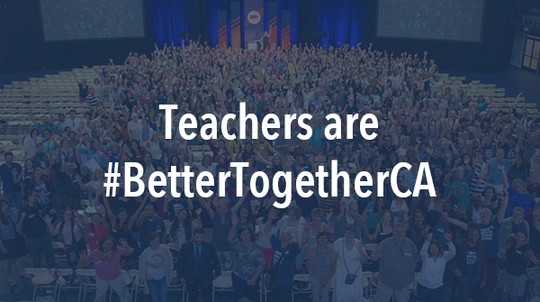 Thank you to all of you who helped build this one-of-a-kind network, led by and for teachers. As of August 31, 2019, this account is no longer in use. #BetterTogetherCA