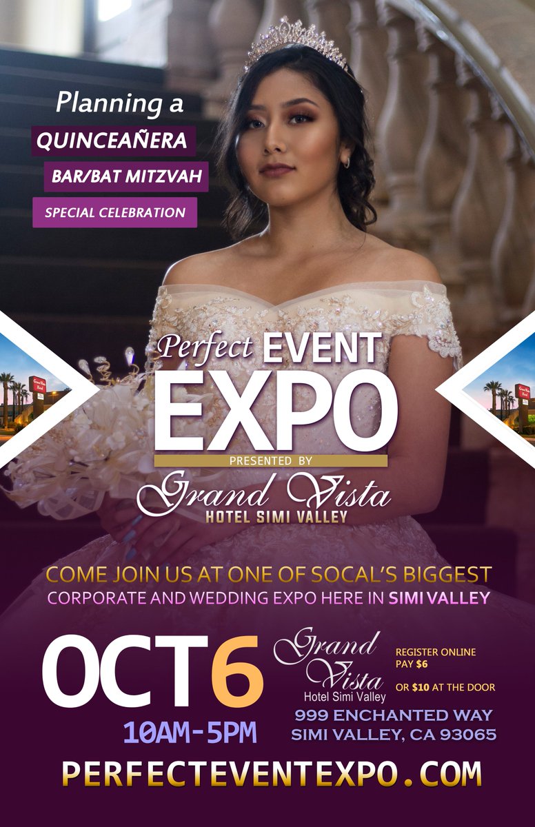 PerfectEventExo's tweet image. Come join us at one of SoCal’s biggest corporate and wedding expo here in Simi Valley on Oct 6, 2019 #VenturaCounty #SimiValley #Expo #Wedding #Corporate #Event #events Visit perfecteventexpo.com