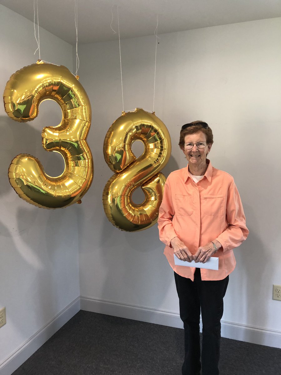 Celebrated Miss Anne today as she retires after 38 years here at VWI! Anne is a great employee and a fantastic friend, we will miss her. Enjoy your retirement, it’s much deserved.