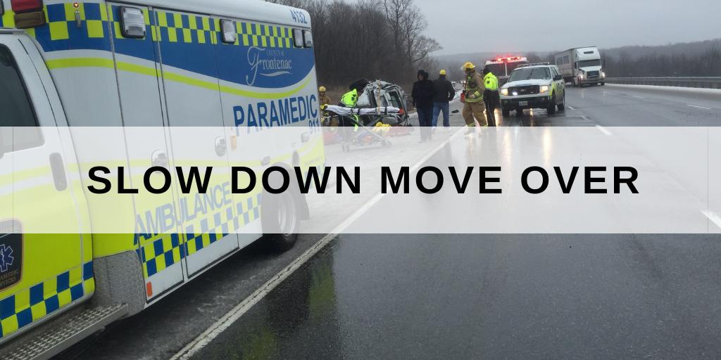 This #LabourDay long weekend, if you see first responders on the side of the road, move over and slow down: it’s the law #SlowDownMoveOver