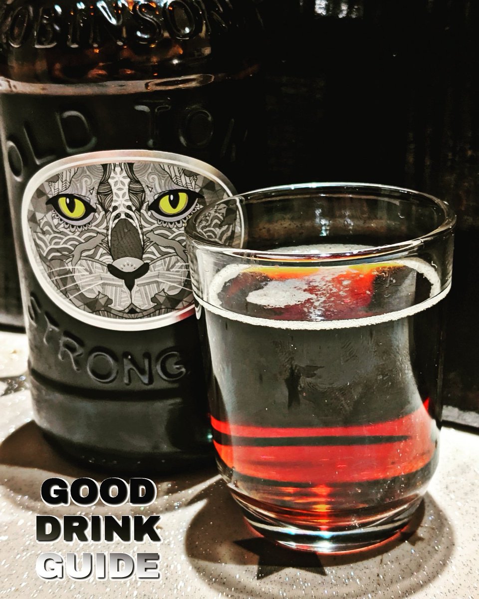 gooddrinkguide's tweet photo. Old Tom Strong Ale from @robbiesbrewery is has a full on intense malty flavour and at 8.5% Vol. It certainly lives up to its name. 
This ale was created with longevity in mind, encouraging you to 'lay a bottle down' to let the flavours mature. A sure winner in the taste test. https://t.co/agEs7MO3nD