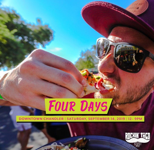 4 DAYS!

We’re about to take you to taco heaven…