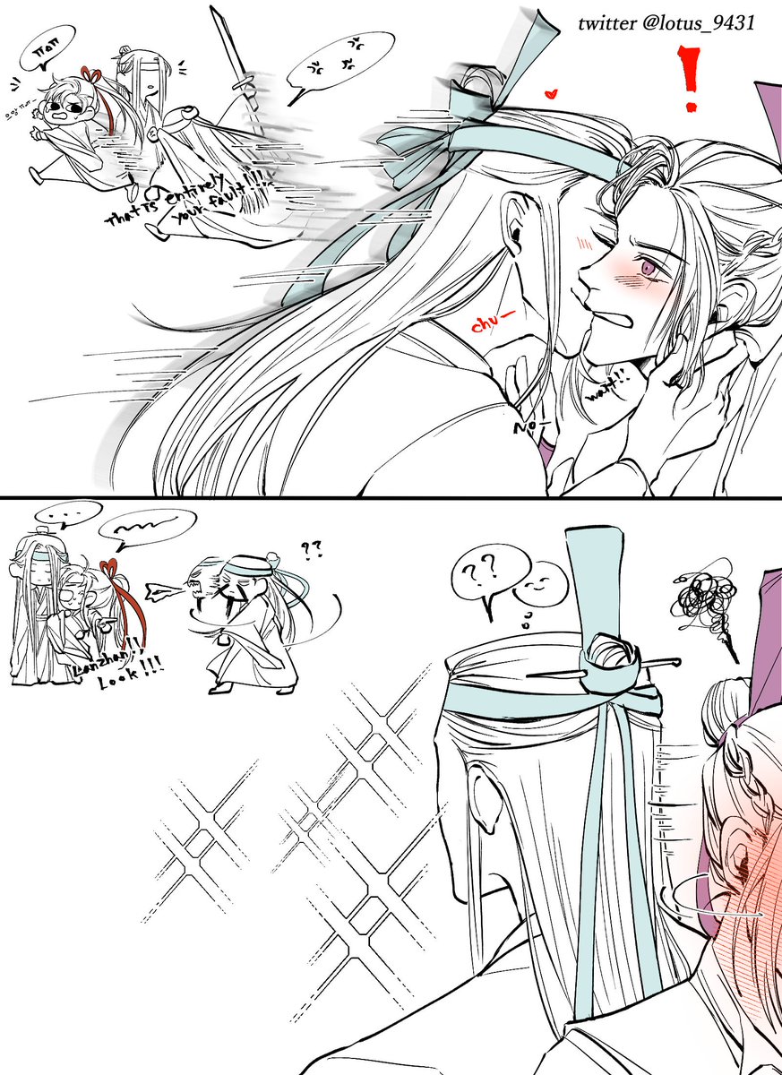 lotus_9431's tweet photo. #蓝启仁 #魔道祖师 #wangxian #XiCheng 
u3u 💙❤
^3^💙💜 https://t.co/T2BsvXDxFo
