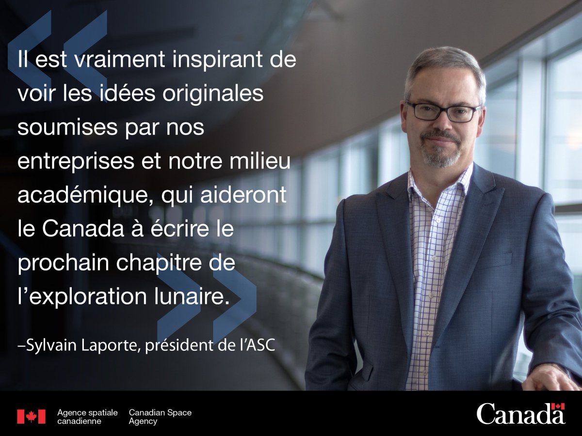 asc_csa's tweet photo. Notre Programme d’accélération de l’exploration lunaire suscite beaucoup d’intérêt au sein de la communauté spatiale canadienne! Nous avons reçu 164 propositions du programme spatial, ce qui témoigne de l’enthousiasme généralisé à l’égard de l’exploration de la Lune. #EspaceCDN https://t.co/R6rCyAvdZC
