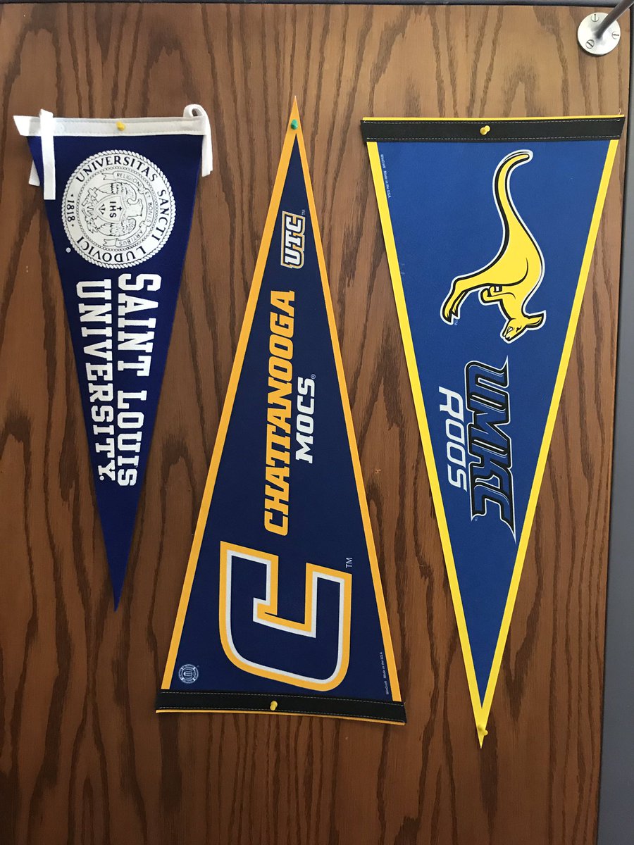 DrJWGraham's tweet photo. For #CollegeColorsDay & #KCKPScollegespirit I repped #SLU_SOE #UMKC_SOE & #UTChattanooga #GoLionsGo #LionPride https://t.co/1srq5bjQch