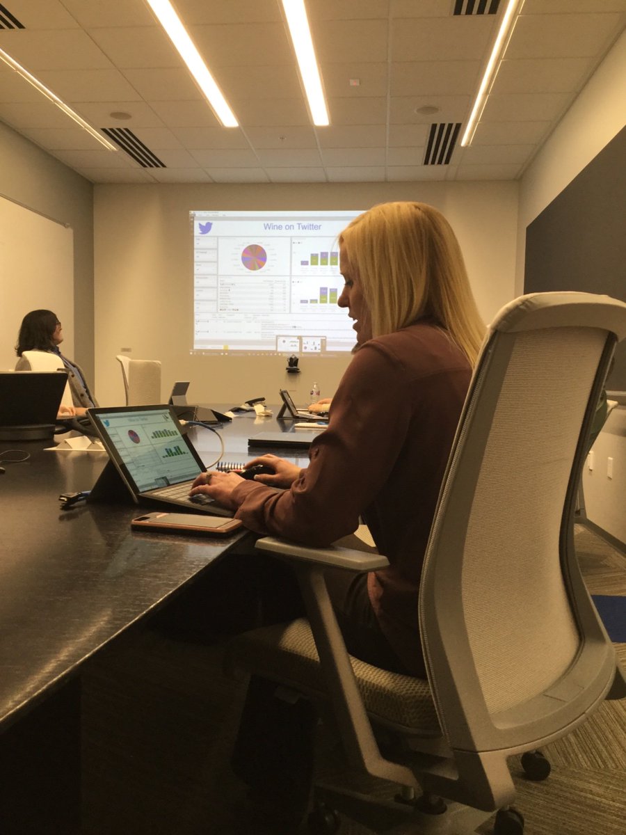 BytesLikeAGirl's tweet photo. Local PUG group presentation! #PowerBI #NWArk https://t.co/ynBUGFzFfX