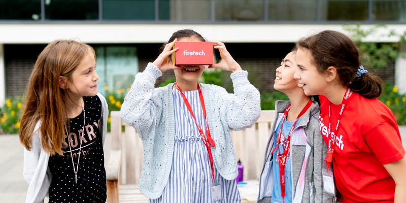 virtrealitytime's tweet photo. Fire Tech Junior Augmented and Virtual Reality Camp ! #VR/#AR # Virtual Reality Camp  @StudioModelling##VirtualDeck  @VRCamp #FireTechOxon #Abingdon School @RealityVirtuaI 
https://t.co/dI25gHocYN https://t.co/HTkGrLjJpV