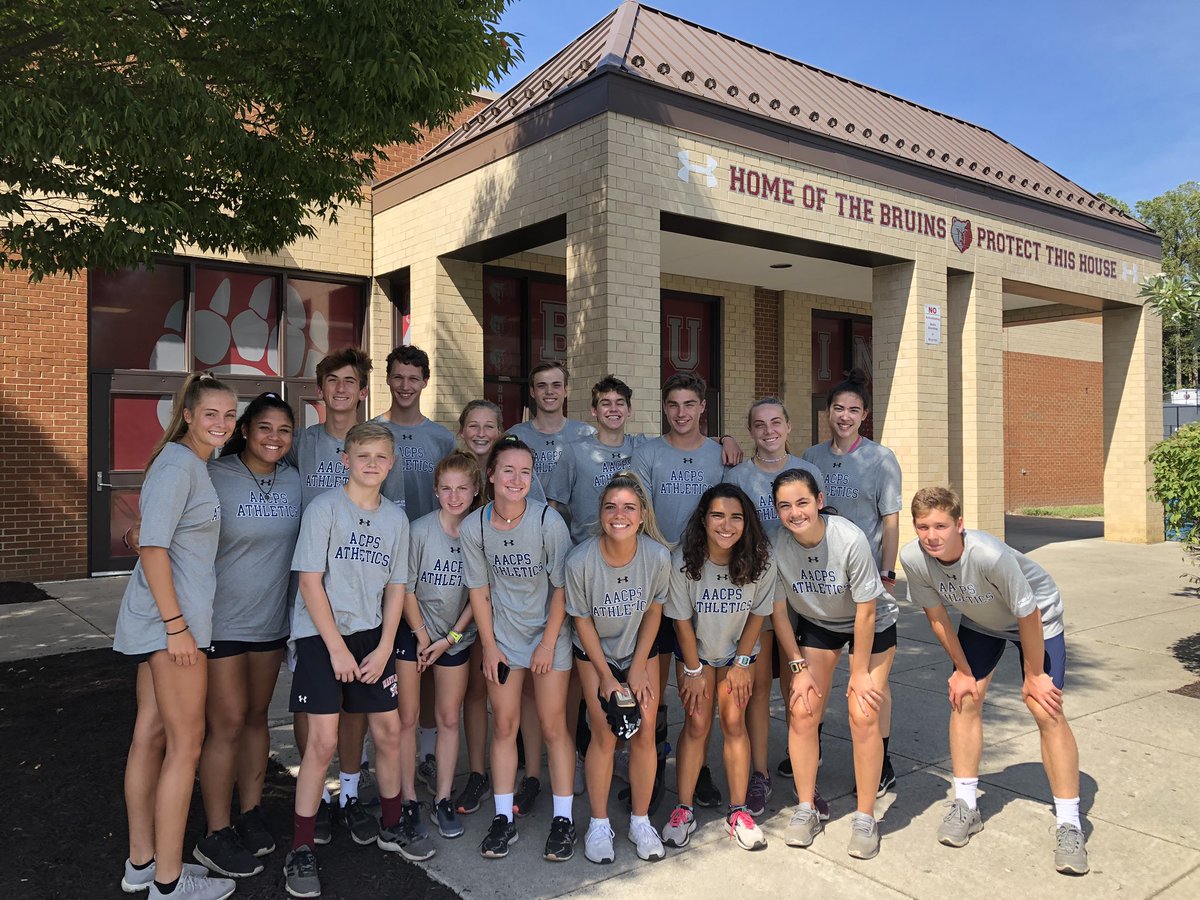 Had a great day with this group (missing a few) at the @AACPSAthletics field day! Thanks to Clayton Culp for organizing! #AACPSawesome @broadneckbruins @BHSAACPS