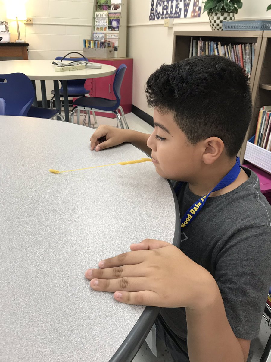 HennerKim's tweet photo. Perseverance, and critical thinking using pasta!#wdsd7 @WDJH_Panthers https://t.co/7PckyP7l7v