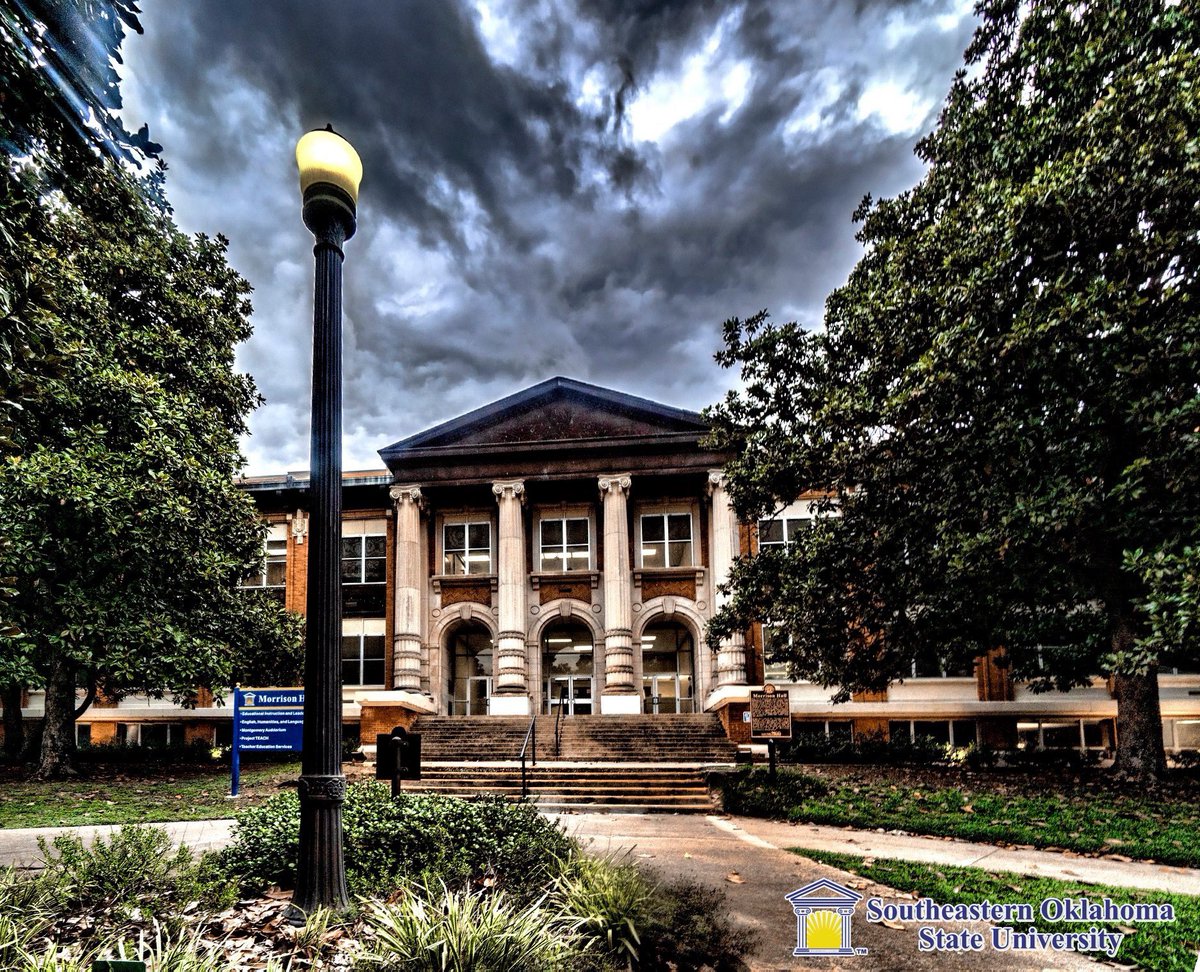 "The Campus of a Thousand Magnolias" transforms into "The Southeastern Savage Storm" during an afternoon pop up thunderstorm.