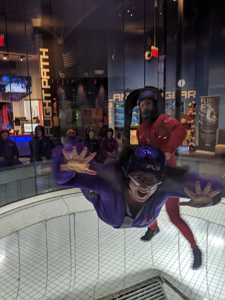 SperaUMSSciecne's tweet image. Scoping out a potential spring field trip at #iFLY today #CBSDScience #physicsmakesthebesttrips #flight @NagleTamSci @CBUnamiMS