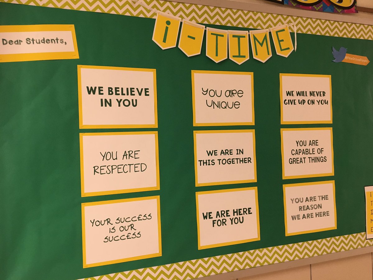 PGE students — Imagine,Believe and Achieve!   See you Tuesday🐼