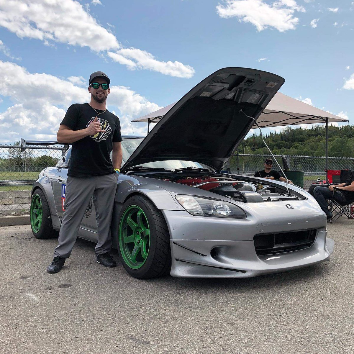 japan_scavenger's tweet photo. Proud to announce that Marc Andre is in the 1:54 club at CMT! Street tires with stock power!! Thanks everyone for your support π€βοΈ
#honda #s2000 #s2ki #s2k #vtec #ap1 #te37 #gotquantums #jsracing #liquimoly #omp #hankook #racing #racecar #passion #dedication #cacocaliss https://t.co/EsnkiTLRYN