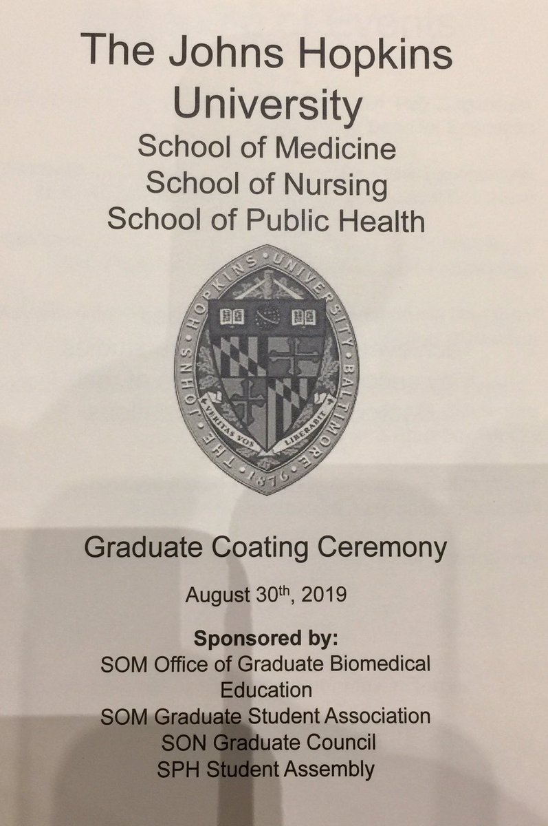 christinayiotis's tweet photo. Congratulations to @AAyiotis and @alaina_shumate who are about to receive their White Coats having passed their exams in their @HopkinsMedicine Biomedical Engineering PhD programs #CoatingCeremony #MathGoddessCoatingCeremony #NaggingWorks #Innovation #HistoryOfTheLabCoat #Honor https://t.co/GYSqxJ1HpK