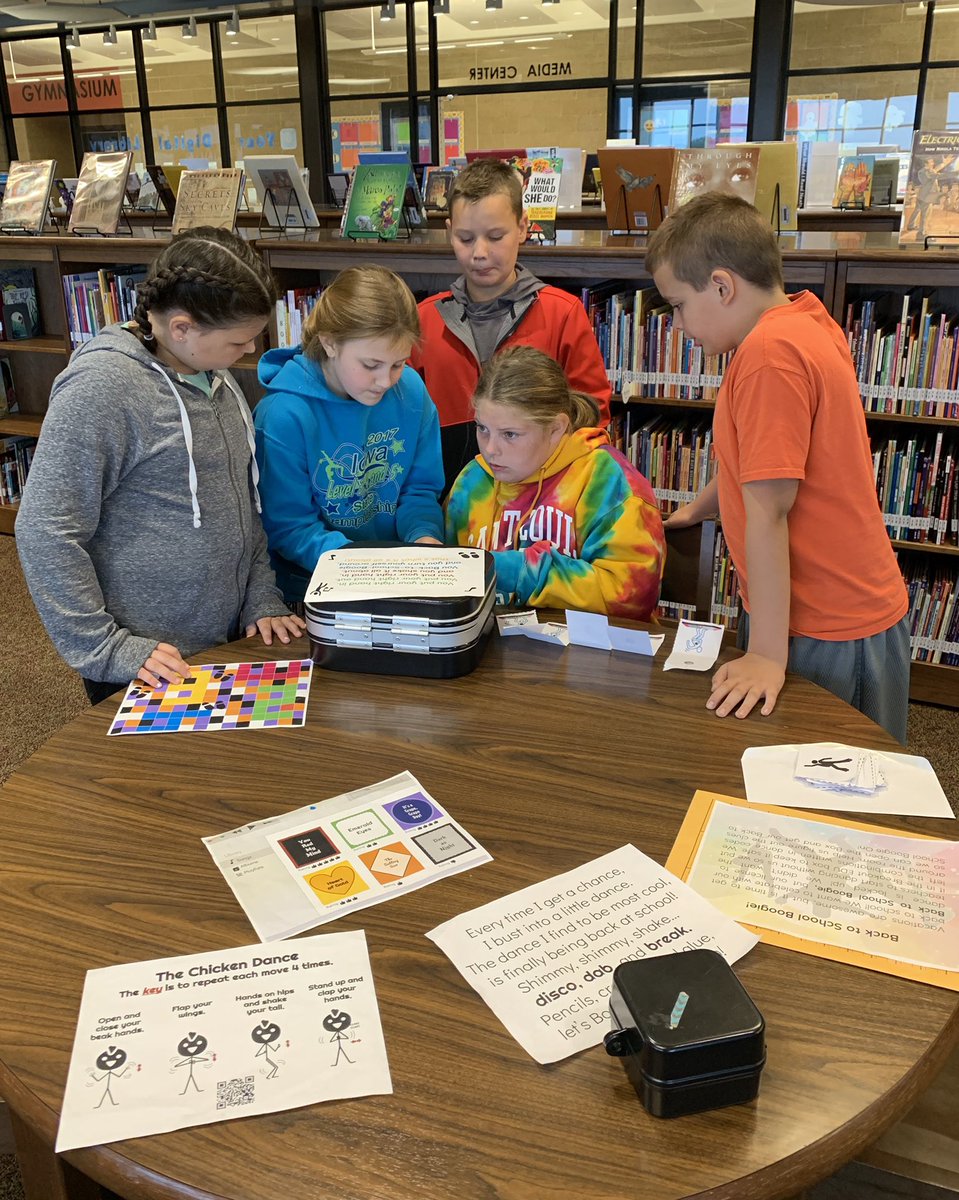 MrsReidBEU's tweet photo. We did our first Breakout EDU, Back to School Boogie, with @ErikaFitchBEU and had several groups that were successful and broke out!!! 🙌🏼 @BeulahRalphElem https://t.co/L4Mk4rh7jz