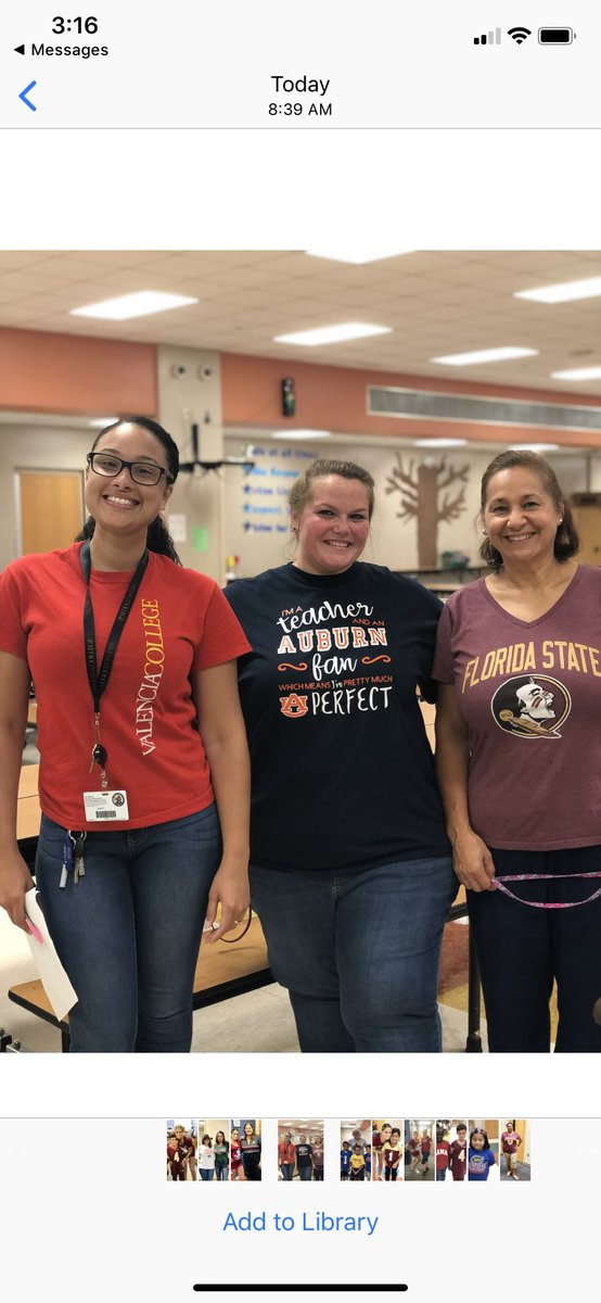 FriendlyccCook's tweet photo. Sunrise went hard today. Look at all this spirit @Osceolaschools @FLCollegeAccess #SDOCGoodtoGreat #CollegeWeek19 #3Es https://t.co/rWIukFI0iU