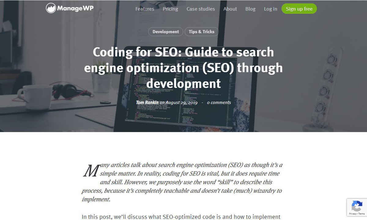 seotomation's tweet image. Coding for SEO: Guide to search engine optimization (SEO) through development
#google #seo #humanreadablecode #advice #post #seo
via managewp.com
☛ amp.gs/NtPR