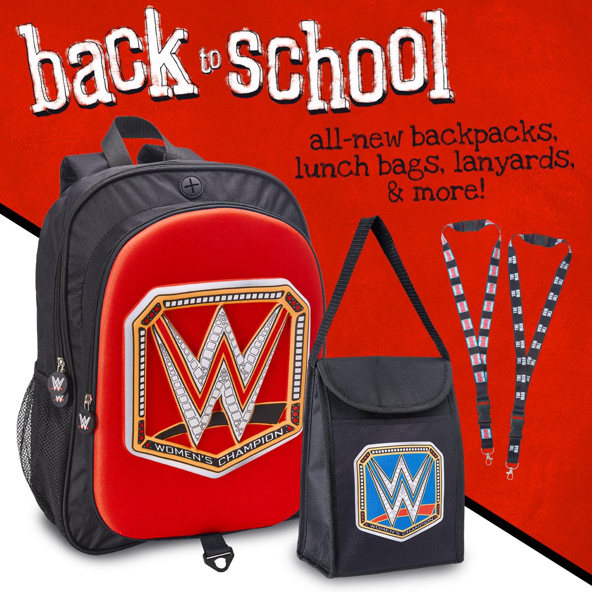 WWE Championship Logo Backpack