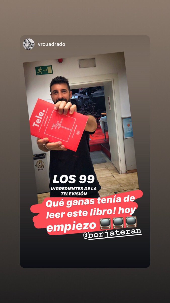borjateran's tweet photo. Me flipa todo el apoyo e interés que estamos recibiendo con @librotele Desde que salió a la venta en mayo, cada día no falla en twitter y en Instagram menciones con el libro. Gracias 😍 seguimos este año a tope en @la_informacion y @Juliaenlaonda https://t.co/bcZ05Dh7MX