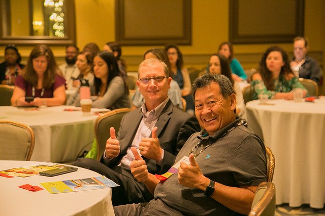 Florida_ACE's tweet photo. Happy Smiles, Happy Conference! We are so ready for the next one! #FlashbackFriday to our #FloridaACE19 Conference! Show us your favorite pictures of the conference! https://t.co/BorMzZIR4x