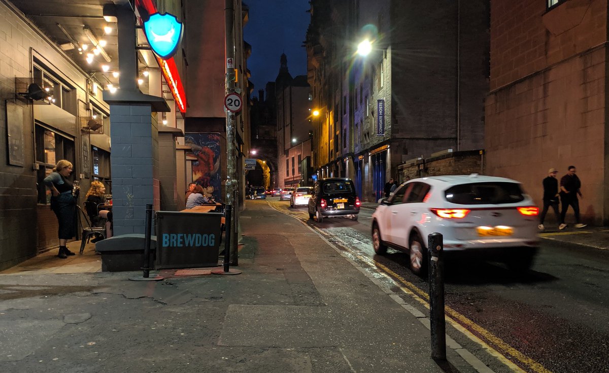 tesodb's tweet photo. Day 34: Road restrictions until 1 Sep. MIA barriers/cones heading in the final weekend with bar &amp; clubs open and walking tours. Bus the worst offender.
@Edinburgh_CC @edinhelp @EdinburghPolice
@jomowat @CllrCMiller @lmacinnessnp
#SummertimeStreets #Cowgate #Candlemaker #Edinburgh https://t.co/2jTtY0GGxm