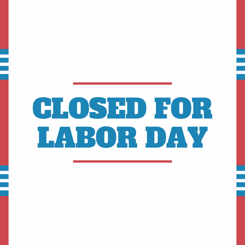 Campus will be closed Monday, Sept. 2, in observance of Labor Day! Classes will resume, and offices will reopen Tuesday, Sept. 3. 
#laborday #labordayweekend