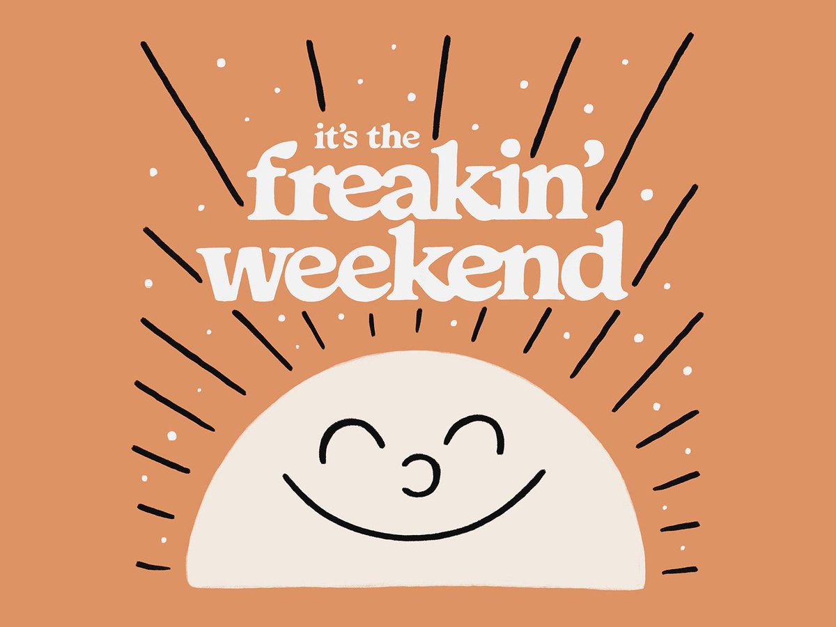 dribbble's tweet photo. It's The Freakin' Weekend by Jesse Bowser https://t.co/lcj80TdcRJ

#dribbble #dribbblers #design #illustration #lettering https://t.co/MzgalEG7we