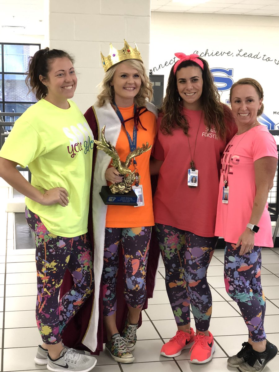 MrsKaylaDuncan's tweet photo. .@SouthForsythHS has an incredible staff that could all be teachers of the year but @leahcmcgray couldn’t be more deserving! She cares about her students, takes risks, and is constantly wanting to learn more. Congratulations! https://t.co/HEBKnIS5Gp