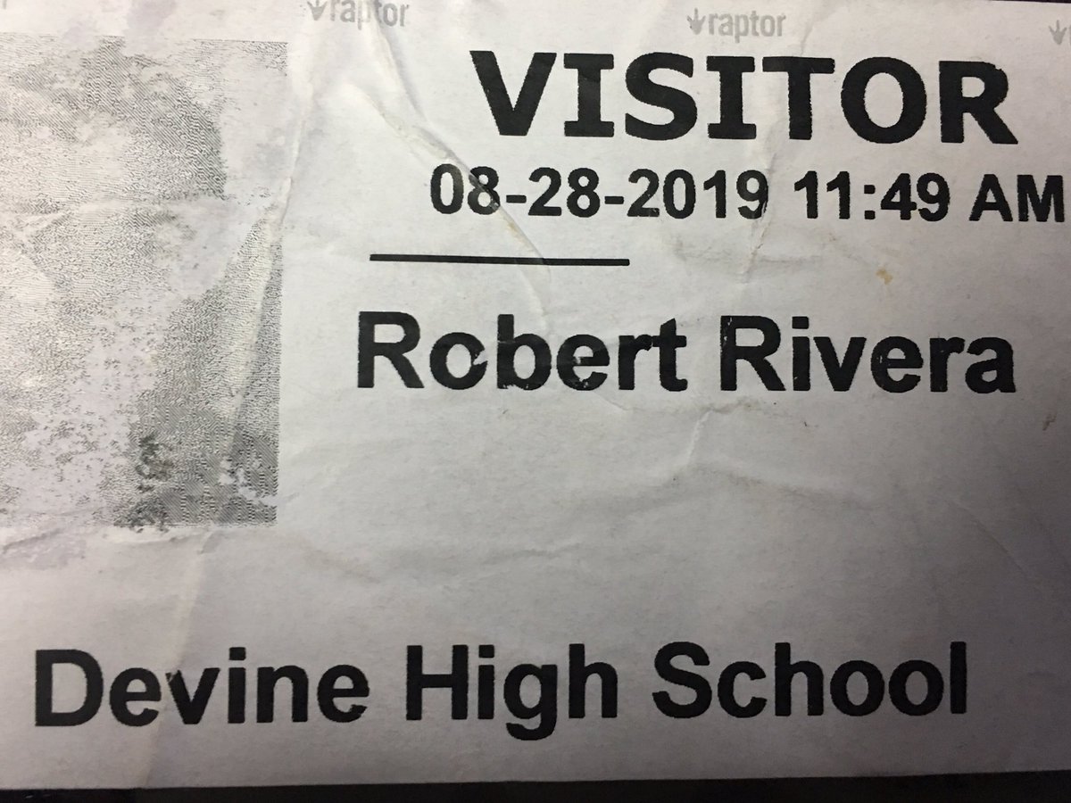 1st time I’ve walked the halls of Devine High in almost 30 years! Thank you coach Rotramel for letting me feed the offensive lineman. It was honor to attend the meeting and have a chance to speak with them. #brothers #devinetough #beatkennedy